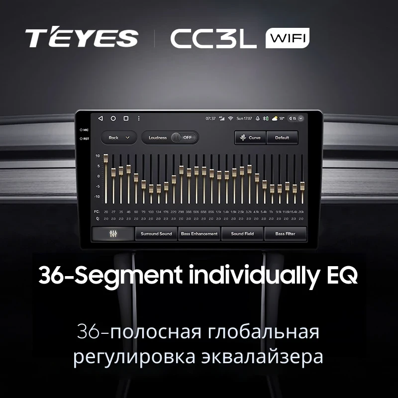 Штатная магнитола Teyes CC3L WiFi 2/32 Skoda Fabia (2014-2021)