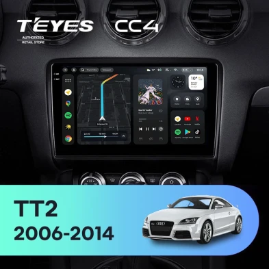 Штатная магнитола Teyes CC4 6/64 Audi TT 2 (2006-2014)