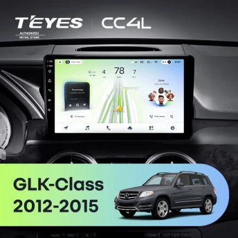 Штатная магнитола Teyes CC4L 6/64 Mercedes-Benz GLK-Class X204 (2012-2015)