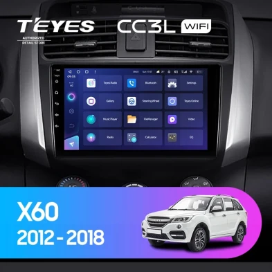 Штатная магнитола Teyes CC3L WiFi 2/32 Lifan X60 (2012-2018)