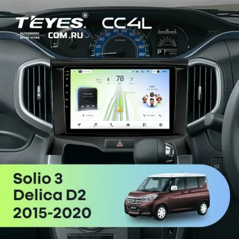 Штатная магнитола Teyes CC4L 6/64 Mitsubishi Delica D2 (2015-2020)