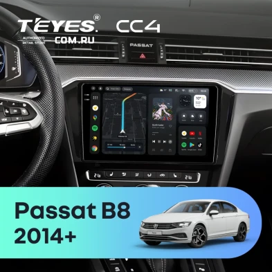 Штатная магнитола Teyes CC4 6/64 Volkswagen Passat B8 2014+
