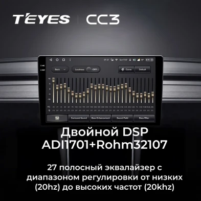 Штатная магнитола Teyes CC3 4/32 Kia Ceed 2 JD (2012-2018) (матовая)