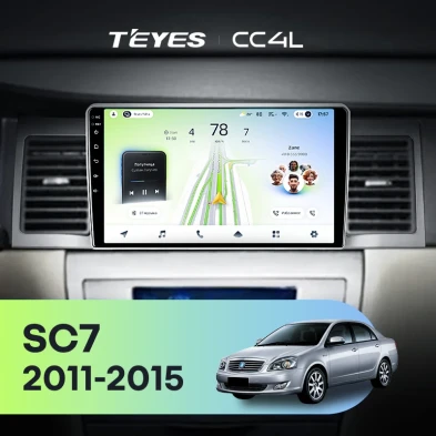 Штатная магнитола Teyes CC4L 6/64 Geely SC7 (2011-2015)