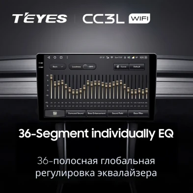 Штатная магнитола Teyes CC3L WiFi 2/32 Hyundai Getz (2002-2011) Правый руль