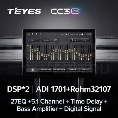 Штатная магнитола Teyes CC3 2K 6/128 Toyota Camry 8 XV 70 (2017-2020) F1 (13")