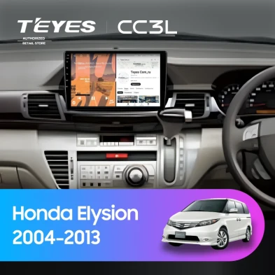 Штатная магнитола Teyes CC3L 4/32 Honda Elysion (2004-2013)
