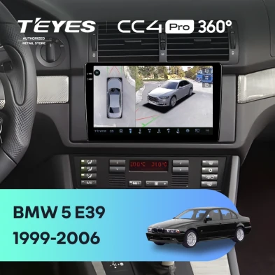Штатная магнитола Teyes CC4 Pro 360 12/256 BMW 5 E39 (1999-2006)