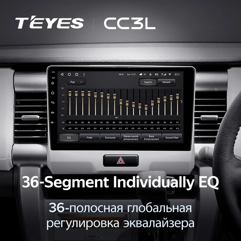 Штатная магнитола Teyes CC3L 4/64 Suzuki Hustler (2014-2019)