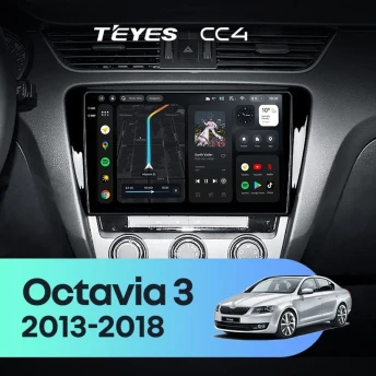 Штатная магнитола Teyes CC4 6/64 Skoda Octavia 3 A7 (2013-2018) Тип-B