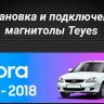 Штатная магнитола Teyes CC3L 4/32 Lada Priora (2013-2018) F3