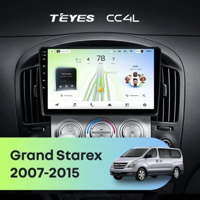 Штатная магнитола Teyes CC4L 6/64 Hyundai Grand Starex (2007-2015) F1