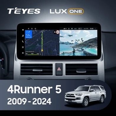 Штатная магнитола Teyes LUX ONE 6/128 Toyota 4Runner 5 N280 (2009-2024)
