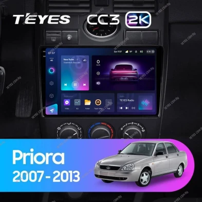 Штатная магнитола Teyes CC3 2K 4/64 Lada Priora 1 (2007-2013) F1