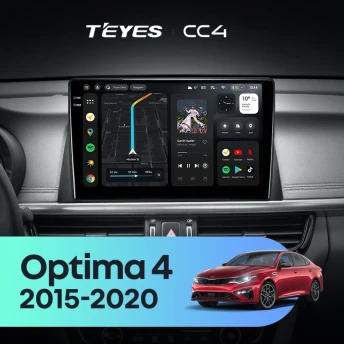 Штатная магнитола Teyes CC4 6/64 Kia Optima 4 JF (2015-2020) Тип-A