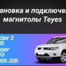 Штатная магнитола Teyes CC3 2K 4/32 Citroen C-Crosser 1 (2007-2013) Декор Тип-A