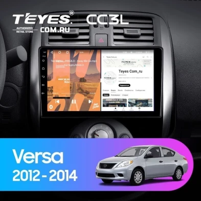 Штатная магнитола Teyes CC3L 4/32 Nissan Sunny Versa C17 (2012-2014)