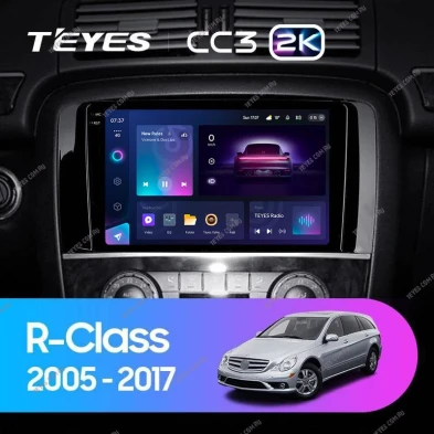 Штатная магнитола Teyes CC3 2K 4/32 Mercedes-Benz R-Class W251 R280 R300 R320 (2005-2017) F2