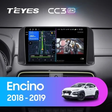 Штатная магнитола Teyes CC3 2K 6/128 Hyundai Encino (2018-2019)