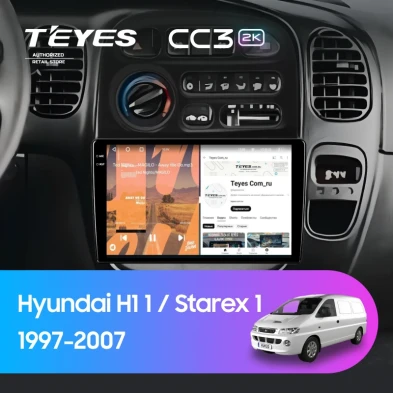Штатная магнитола Teyes CC3 2K 4/32 Hyundai H1 1 (1997-2007)