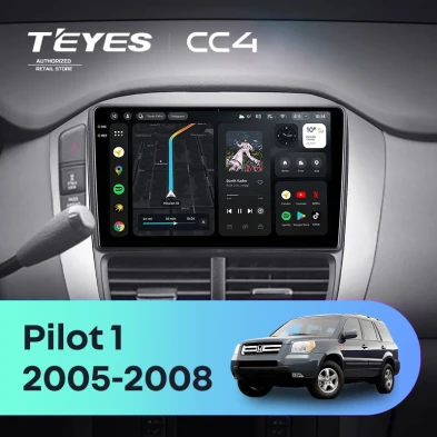 Штатная магнитола Teyes CC4 6/64 Honda Pilot 1 (2005-2008)