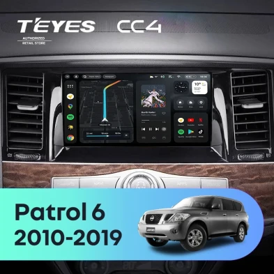 Штатная магнитола Teyes CC4 6/64 Nissan Patrol 6 Y62 (2010-2019)