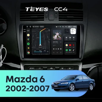 Штатная магнитола Teyes CC4 6/64 Mazda 6 GG (2002-2007)