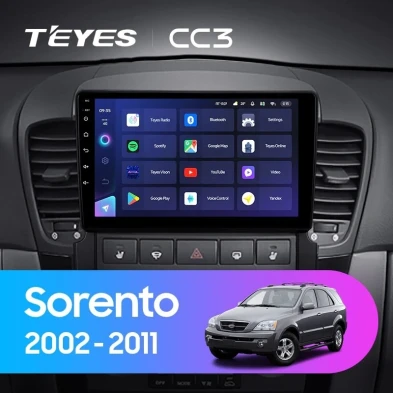 Штатная магнитола Teyes CC3 4/32 Kia Sorento BL (2002-2011)